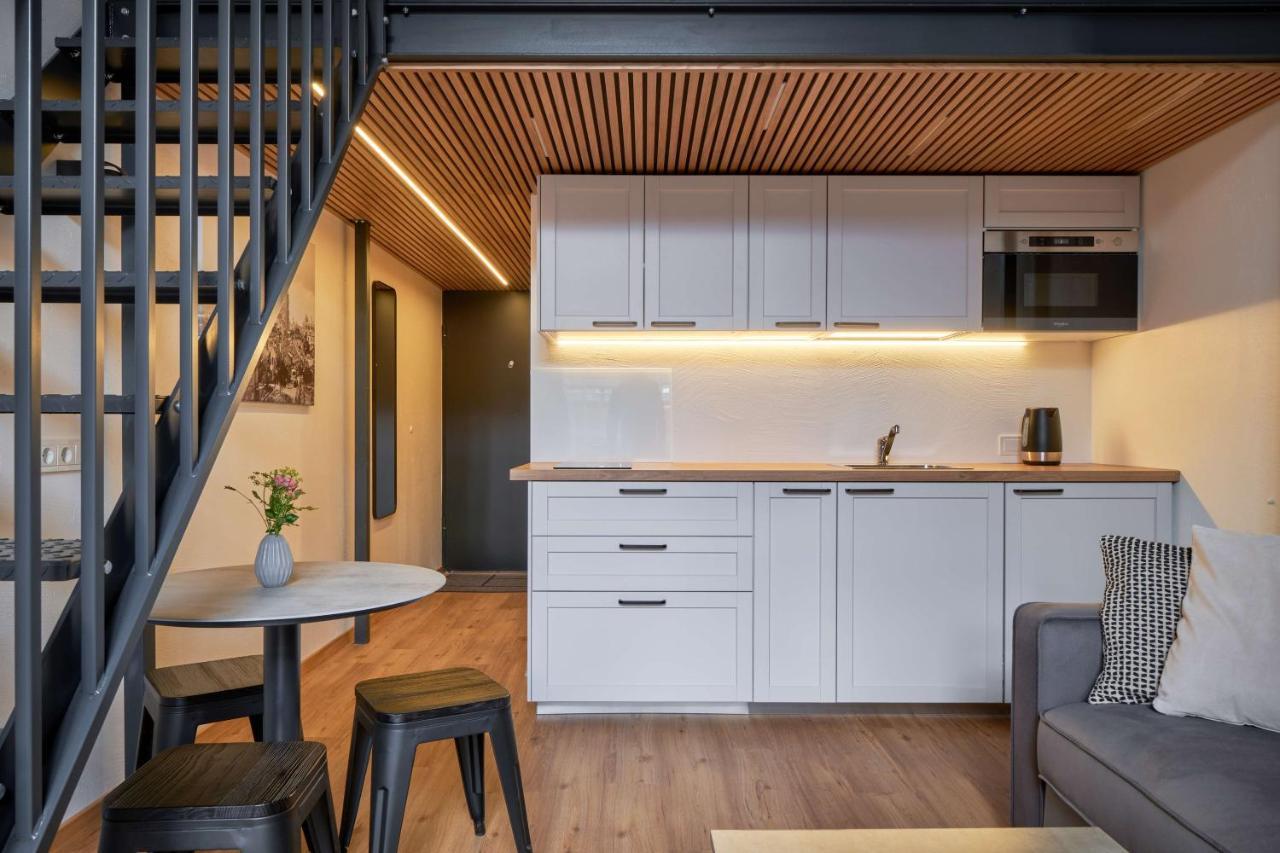 Queen Barbora Central Lofts Kaunas Bagian luar foto